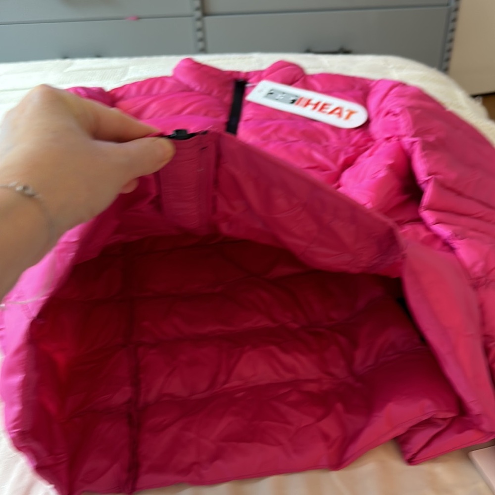 Pink Puffer Jacket - Picture 5 of 7